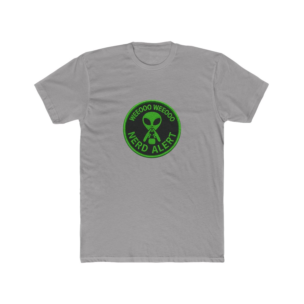 Nerd Alert Embroidered Patch | Nerd Tee, Geek Shirt, Comic Con Gift - Official t-shirts merchandise