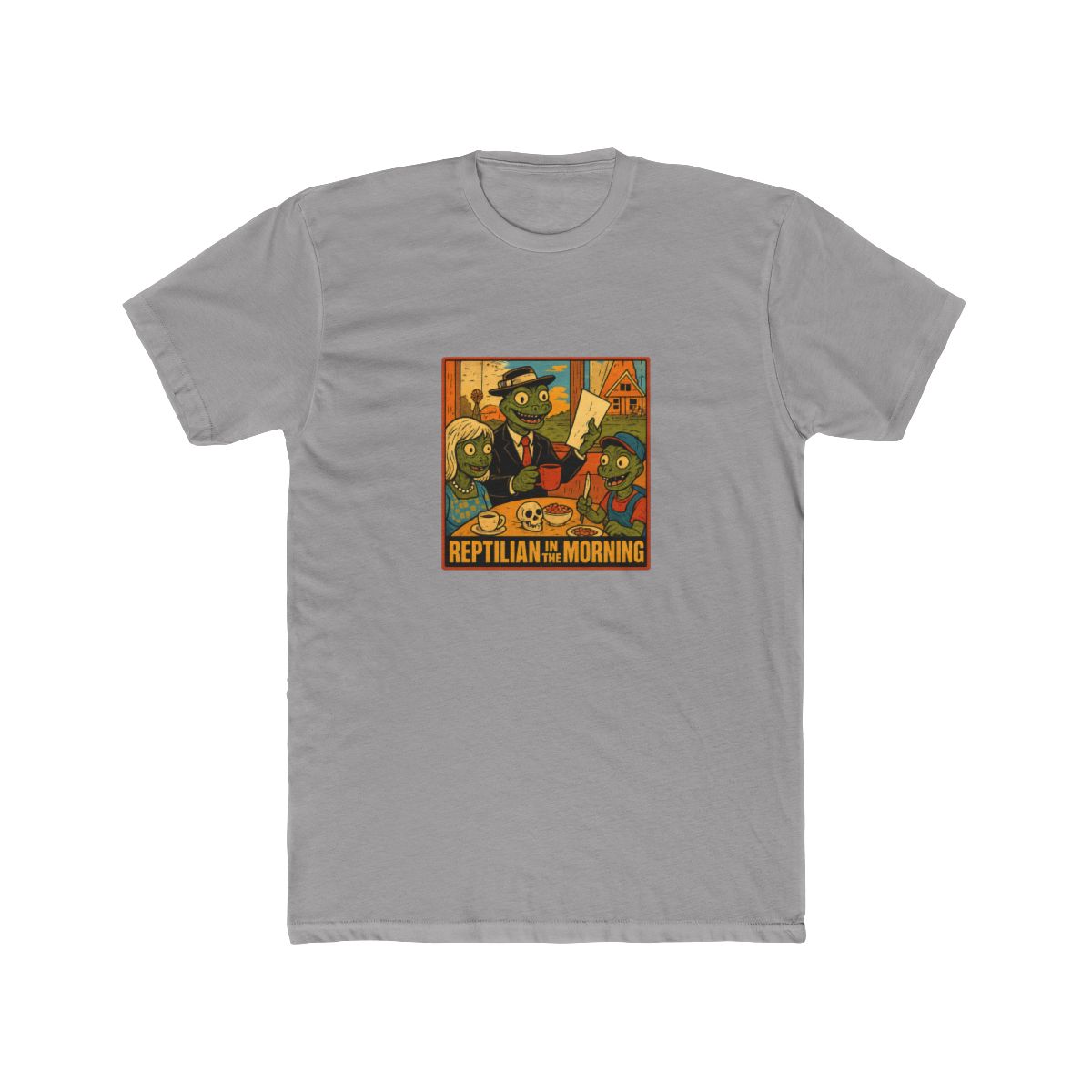 Reptilian In The Morning T-Shirt - Official t-shirts merchandise