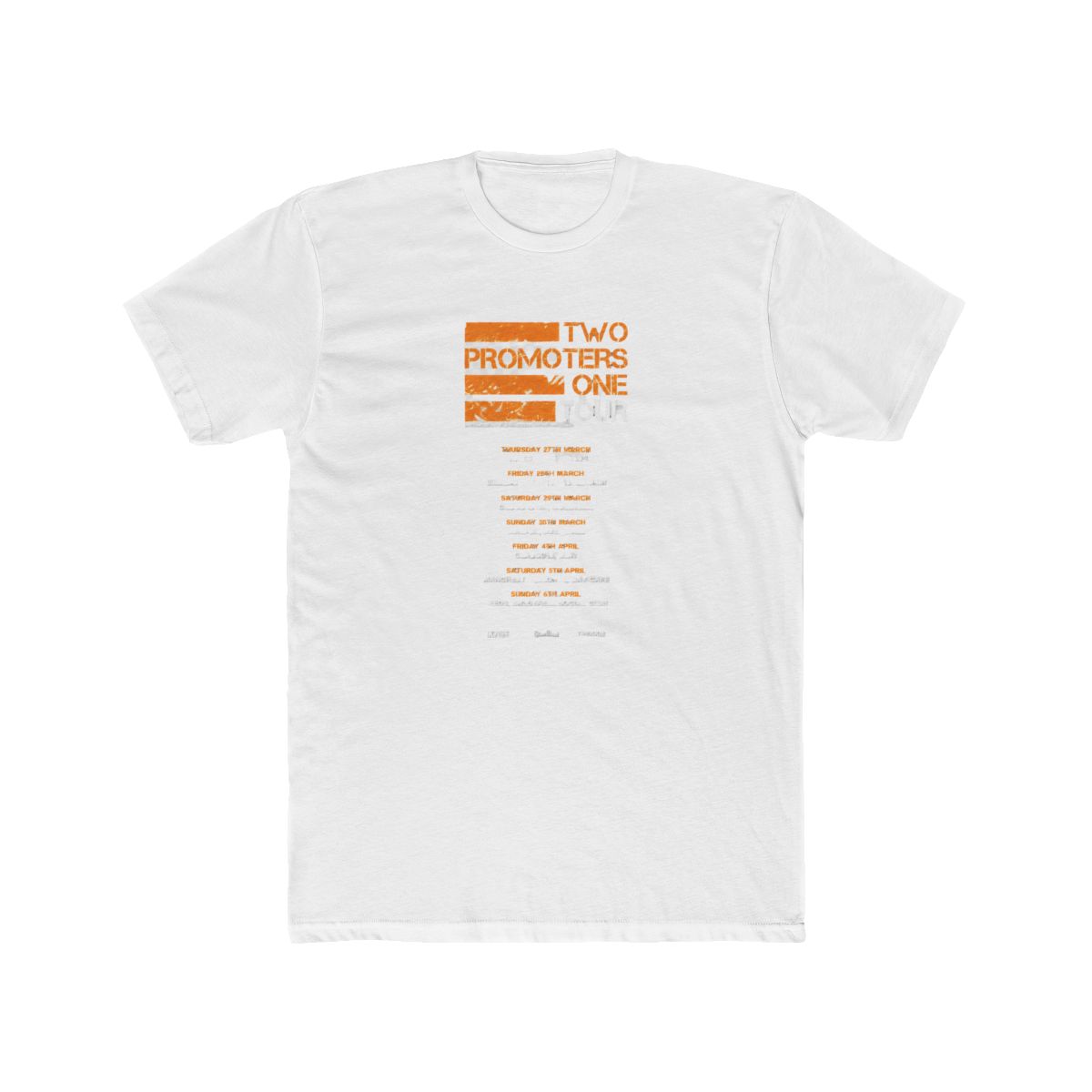TOUR DATES CHARCOAL Last Podcast Left TEE - Official t-shirts merchandise