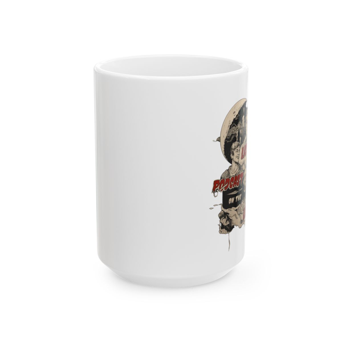The Last Man On The Left Mug - alternate angle 2, merchandise