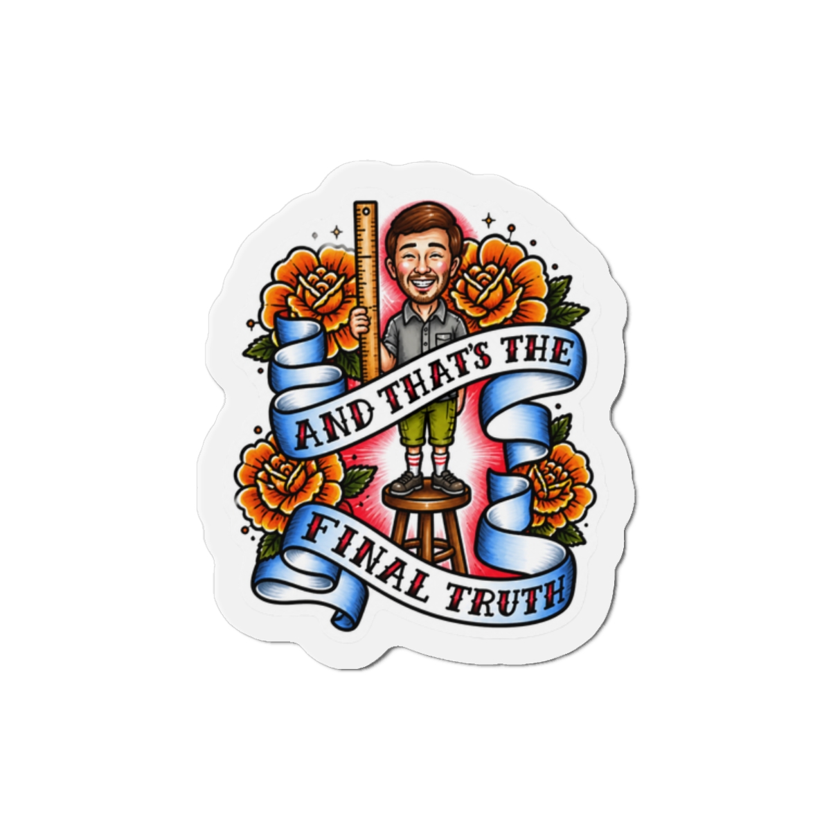 the final truth Magnet - Official Podcast merchandise