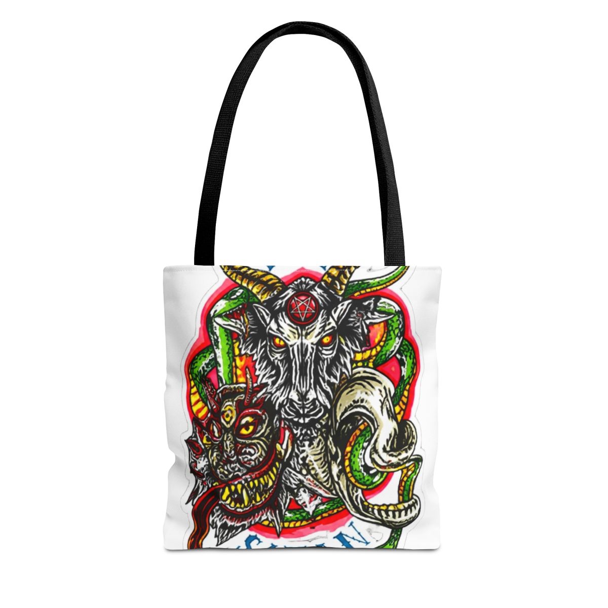 hail satan tattoo art Bag | Last Podcast on the Left - Official Podcast merchandise