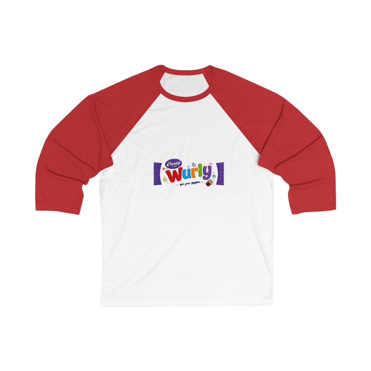 CURLY WURLY BASEBALL TEE | Last Podcast on the Left - Official t-shirts merchandise
